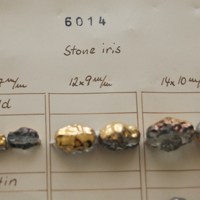 bead sample card