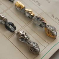 bead sample card
