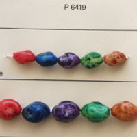 bead sample card
