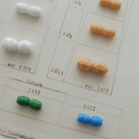 bead sample card