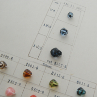 bead sample card