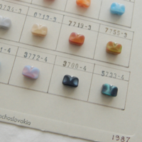 bead sample card