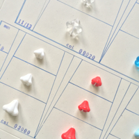 bead sample card